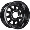 D Window Wheel [Size: 17" x 8"] Black - image 4