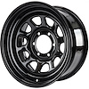 D Window Wheel [Size: 17" x 8"] Black - image 1