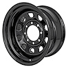 D Window Wheel [Size: 17" x 9"] Black - image 1