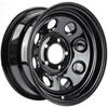 Baja-8 Steel Wheel [Size: 15 x 7"] Black - image 2