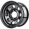 Baja-8 Steel Wheel [Size: 16 x 8"] Black - image 1