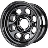 Baja-8 Steel Wheel [Size: 17 x 8"] Black - image 1