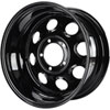 Baja-8 Steel Wheel [Size: 17 x 8"] Black - image 3