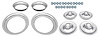 Rally Wheel Restoration Kit with 1967 Drum Brake Center Cap Set [14 in. x 6 in. Wheels] - image 1