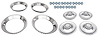 Rally Wheel Restoration Kit with 1967 Disc Brake Center Cap Set [14 in. x 7 in. Wheels] - image 1