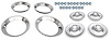 Rally Wheel Restoration Kit with 1967 Drum Brake Center Cap Set [14 in. x 7 in. Wheels] - image 1