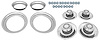 Rally Wheel Restoration Kit with Derby Style Center Cap Set [15 in. x 6 in. Wheels] - image 1