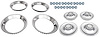 Rally Wheel Restoration Kit with 1967 Disc Brake Center Cap Set [15 in. x 7 in. Wheels] - image 1