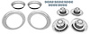 Rally Wheel Restoration Kit with Derby Style Center Cap Set [15 in. x 7 in. Wheels] - image 1