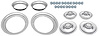 Rally Wheel Restoration Kit with 1967 Disc Brake Center Cap Set [15 in. x 8 in. Wheels] - image 1