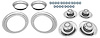Rally Wheel Restoration Kit with Derby Style Center Cap Set [15 in. x 8 in. Wheels] - image 1