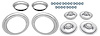 Rally Wheel Restoration Kit with 1967 Disc Brake Center Cap Set [15 in. x 8 in. & 15 in. x 10 in. Wheels] - image 1