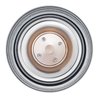 1967 Design Disc Brake Style Center Caps [Stainless, Chrome, Bowtie] - image 3