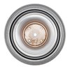 Rally Wheel Center Caps - Flat Base [Chrome, Stainless, 4-PC] - image 3