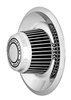 Rally Wheel Derby Style Wheel Center Caps with Chevrolet Motor Division [Stainless, Chrome, 4-PC] - image 4