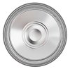 "Police" Flat Wheel Center Caps Fits OE & Aftermarket Chevy Corvette Rally Wheels [Chrome, Stainless, 4-PC] - image 3