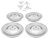 Chevy Rally Wheel Cap & Hub Kit for 1967-1968 Style Chevrolet Rally Wheels - image 1