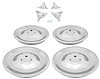 Chevy Rally Wheel Cap & Hub Kit for 1967-1968 Style Chevrolet Rally Wheels - image 1