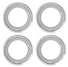 Rally Wheel Trim Ring Set for JEGS 15 in. Rally Wheels [4-Piece] - image 1