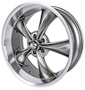Resto-Rod Wheel [Size: 20" x 8.5"] Machined Lip with Grey Spokes - image 1