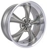 Resto-Rod Wheel [Size: 20" x 8.5"] Machined Lip with Grey Spokes - image 3