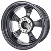 Resto-Rod Wheel [Size: 18" x 8"] Machined Lip with Matte Black Spokes - image 4