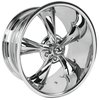 Resto-Rod Wheel [Size: 20" x 8.5"] Chrome - image 3