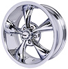 Resto-Rod Wheel [Size: 18" x 8"] Chrome - image 1