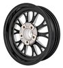 SSR Spike Wheel [Size: 15" x 4"] Polished Lip with Black Milled Spokes - image 4