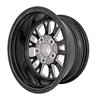 SSR Spike Wheel [Size: 15" x 7"] Polished Lip with Black Milled Spokes - image 4
