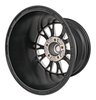 SSR Spike Wheel [Size: 15" x 10"] Polished Lip with Black Milled Spokes - image 4