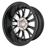 SSR Spike Wheel [Size: 17" x 8"] Polished Lip with Black Milled Spokes - image 4