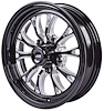 SSR Spike Wheel [Size: 15" x 4"] Gloss Black - image 1