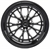 SSR Spike Wheel [Size: 15" x 10"] Gloss Black - image 2