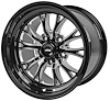 SSR Spike Wheel [Size: 15" x 10"] Gloss Black - image 1