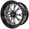 SSR Spike Wheel [Size: 17" x 7"] Gloss Black - image 1