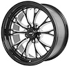 SSR Spike Wheel [Size: 17" x 8"] Gloss Black - image 1