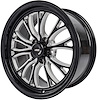 SSR Spike Wheel [Size: 17" x 8"] Gloss Black - image 1