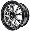 SSR Spike Wheel [Size: 17" x 8"] Gloss Black - image 1