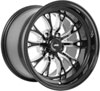 SSR Spike Wheel [Size: 17" x 8"] Gloss Black - image 2