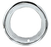 Stainless Deep Dish Trim Ring Set w/Bowtie Logo for Rally 15 in. x 8 in. & 15 in. x 10 in. Wheels [2.500 in. Deep x 3.250 W] - image 1