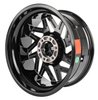 Catalyst Wheel [Size: 20" x 9"] Gloss Black with Milled Spokes - image 4