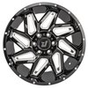 Catalyst Wheel [Size: 20" x 10"] Gloss Black with Milled Spokes - image 3