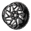 Catalyst Wheel [Size: 20" x 12"] Gloss Black with Milled Spokes - image 1