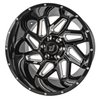 Catalyst Wheel [Size: 20" x 12"] Gloss Black with Milled Spokes - image 2