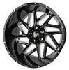 Catalyst Wheel [Size: 22" x 12"] Gloss Black with Milled Spokes - image 2