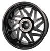 Catalyst Wheel [Size: 22" x 12"] Gloss Black with Milled Spokes - image 4