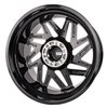 Catalyst Wheel [Size: 22" x 14"] Gloss Black with Milled Spokes - image 2