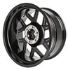 Reactor Wheel [Size: 20" x 10"] Gloss Black with Milled Spokes - image 4