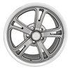 JV-1 Wheel [Size: 17" x 7"] Grey Spokes with Milled Outer Lip - image 3